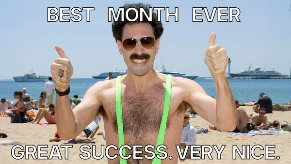 Best... Month... Ever!